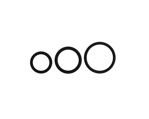 EasyToys Cock Ring Set Σετ Δαχτυλίδια Πέους σε Χρώμα Μαύρο, 1τμχ EasyToys Cock Ring Set Σετ Δαχτυλίδια Πέους σε Χρώμα Μαύρο, 1τμχ