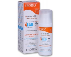 Froika Suncare Tinted Cream SPF50+ Αντηλιακή Κρέμα με Χρώμα, 50ml Froika Suncare Tinted Cream SPF50+ Αντηλιακή Κρέμα με Χρώμα, 50ml