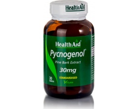 Health Aid Pycnogenol Συμπλήρωμα Διατροφής με Αντιοξειδωτική Δράση, 30 δισκία Health Aid Pycnogenol Συμπλήρωμα Διατροφής με Αντιοξειδωτική Δράση, 30 δισκία
