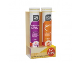 Pharmalead Promo Pack Echinacea & ΔΩΡΟ Vitamin C 1000mg για Ενίσχυση του Ανοσοποιητικού, 2x20 αναβράζοντα δισκία Pharmalead Promo Pack Echinacea & ΔΩΡΟ Vitamin C 1000mg για Ενίσχυση του Ανοσοποιητικού, 2x20 αναβράζοντα δισκία