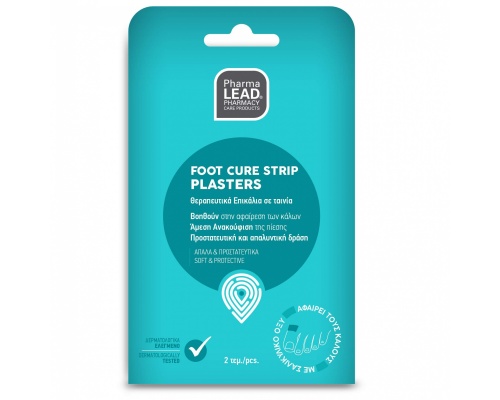 Pharmalead Foot Cure Strip Plasters Θεραπευτικά Επικάλια σε Ταινία, 2τμχ Pharmalead Foot Cure Strip Plasters Θεραπευτικά Επικάλια σε Ταινία, 2τμχ