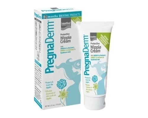 Intermed Pregnaderm Protective Nipple Cream Κρέμα Προστασίας των Θηλών, 75ml Intermed Pregnaderm Protective Nipple Cream Κρέμα Προστασίας των Θηλών, 75ml