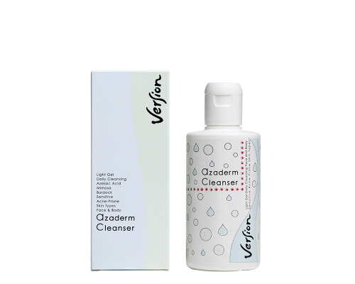 Version Azaderma Cleanser, Καθαριστικό προσώπου για δέρματα λιπαρά ή με τάση ήποιας ή φλεγμονώδους ακμής 200ml Version Azaderma Cleanser, Καθαριστικό προσώπου για δέρματα λιπαρά ή με τάση ήποιας ή φλεγμονώδους ακμής 200ml