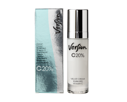 Version Derma C 20% Velvet Cream Vitamin C Αντιγηραντική Κρέμα Προσώπου με Βιταμίνη C, 30 ml  Version Derma C 20% Velvet Cream Vitamin C Αντιγηραντική Κρέμα Προσώπου με Βιταμίνη C, 30 ml