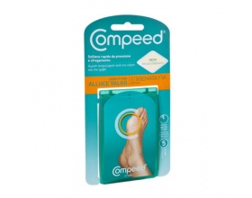 Compeed Alluce Valgo Άμεση ανακούφιση από την πίεση και την τριβή 5 επιθέματα για κότσια 