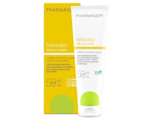 Pharmasept Heliodor Kids Sun Cream SPF50 Παιδική Αντηλιακή Κρέμα, 150ml Pharmasept Heliodor Kids Sun Cream SPF50 Παιδική Αντηλιακή Κρέμα, 150ml
