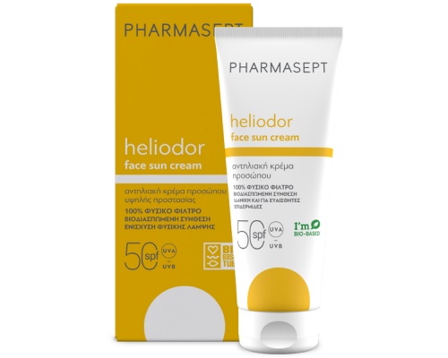 Pharmasept Heliodor Face Sun Cream SPF50 Αντηλιακή Κρέμα Προσώπου, 50ml Pharmasept Heliodor Face Sun Cream SPF50 Αντηλιακή Κρέμα Προσώπου, 50ml