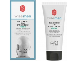 Vican Wise Men Bald Head 3in1 Care Cream Fresh Αντηλιακή, Καταπραϋντική & Προστατευτική Κρέμα για το Δέρμα της Κεφαλής, 100ml Vican Wise Men Bald Head 3in1 Care Cream Fresh Αντηλιακή, Καταπραϋντική & Προστατευτική Κρέμα για το Δέρμα της Κεφαλής, 100ml