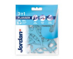 Jordan 3 in 1 Flosser, Οδοντικό Νήμα σε στίκ, 36 τμχ Jordan 3 in 1 Flosser, Οδοντικό Νήμα σε στίκ, 36 τμχ