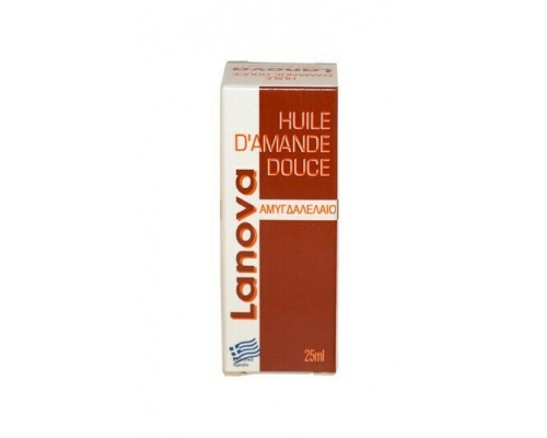 Lanova Huile D' Amande Douce Αμυγδαλέλαιο, 25ml  Lanova Huile D' Amande Douce Αμυγδαλέλαιο, 25ml