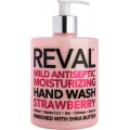 Intermed Reval Mild Antiseptic Moisturizing Hand Wash Strawberry Ενυδατικό Καθαριστικό Χεριών με Άρωμα Φράουλα, 500ml