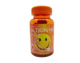 Altion Kids D3 Sun Παιδικό Συμπλήρωμα Διατροφής με Βιταμίνη D3, 60 ζελεδάκια Altion Kids D3 Sun Παιδικό Συμπλήρωμα Διατροφής με Βιταμίνη D3, 60 ζελεδάκια