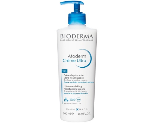 Bioderma Atoderm Creme Ultra Ενυδατική Κρέμα Για Κανονικό & Ξηρό Δέρμα, 500ml Bioderma Atoderm Creme Ultra Ενυδατική Κρέμα Για Κανονικό & Ξηρό Δέρμα, 500ml