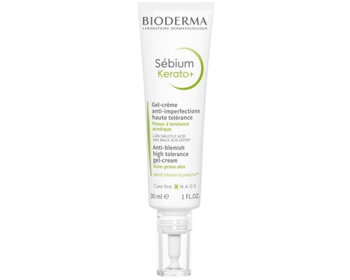 Bioderma Sebium Kerato+ Gel Cream Κρέμα Προσώπου για Δέρμα με Τάση Ακμής, 30ml Bioderma Sebium Kerato+ Gel Cream Κρέμα Προσώπου για Δέρμα με Τάση Ακμής, 30ml