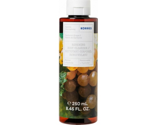 Korres Renewing Body Cleanser Santorini Grape Αφρόλουτρο Σώματος Αμπέλι Σαντορίνης, 250ml Korres Renewing Body Cleanser Santorini Grape Αφρόλουτρο Σώματος Αμπέλι Σαντορίνης, 250ml