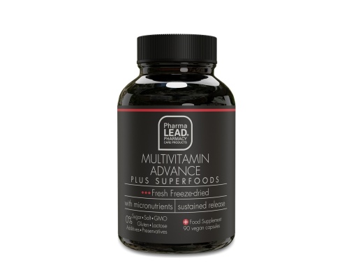 Pharmalead Multivitamin Advance Plus Superfoods Συμπλήρωμα Διατροφής για την Ενίσχυση του Οργανισμού, 90 κάψουλες Pharmalead Multivitamin Advance Plus Superfoods Συμπλήρωμα Διατροφής για την Ενίσχυση του Οργανισμού, 90 κάψουλες