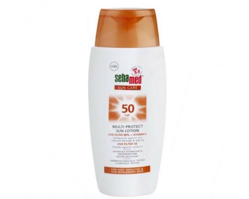 Sebamed Sun Care Multi Protect Sun Lotion SPF50 Αντηλιακό Γαλάκτωμα για Πρόσωπο & Σώμα, 150ml Sebamed Sun Care Multi Protect Sun Lotion SPF50 Αντηλιακό Γαλάκτωμα για Πρόσωπο & Σώμα, 150ml