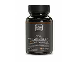 Pharmalead Zinc Plus Vitamins C+D3 Συμπλήρωμα Διατροφής για Ενίσχυση του Ανοσοποιητικού, 30 κάψουλες Pharmalead Zinc Plus Vitamins C+D3 Συμπλήρωμα Διατροφής για Ενίσχυση του Ανοσοποιητικού, 30 κάψουλες