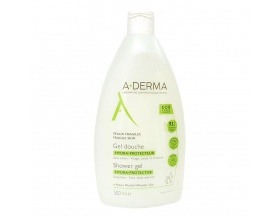 A-Derma Shower Gel Douche Hydra-Protective Αφρόλουτρο για Ευαίσθητες Επιδερμίδες, χωρίς σαπούνι για σώμα & μαλλιά  500ml 
