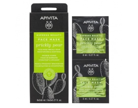 APIVITA Express Gold Ενυδατική και αναζωογονητική μάσκα με φραγκόσυκο 2*8ml