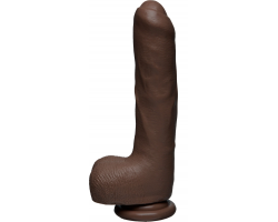 Doc Johnson The D Uncut Dildo Chocolate Δονητής με Βεντούζα 23cm, 1τμχ Doc Johnson The D Uncut Dildo Chocolate Δονητής με Βεντούζα 23cm, 1τμχ