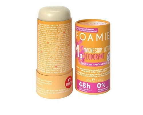 Foamie Happy Day Magnesium Active Deodorant Αποσμητικό σε Μορφή Στικ, 40g Foamie Happy Day Magnesium Active Deodorant Αποσμητικό σε Μορφή Στικ, 40g