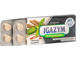 Igazym Original Παστίλιες για το Λαιμό με Γεύση Γλυκόριζα & Καραμέλα, 20τμχ