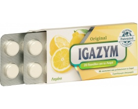Igazym Original Παστίλιες για το Λαιμό με Γεύση Λεμόνι, 20τμχ