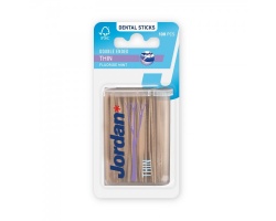 Jordan Wood Sticks Οδοντογλυφίδες με άρωμα μέντας 100τεμάχια Jordan Wood Sticks Οδοντογλυφίδες με άρωμα μέντας 100τεμάχια