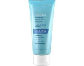 DUCRAY Keracnyl Gel moussant Απαλός Καθαριστικός Αφρός για πρόσωπο & σώμα για δέρμα με ατέλειες 200ml
