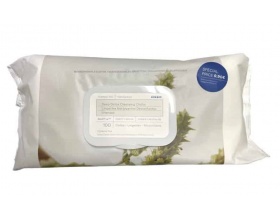 Korres Olympus Tea Deep Detox Cleansing Cloths Μαντηλάκια Καθαρισμού & Ντεμακιγιάζ με Τσάι του Ολύμπου, 100τμχ 