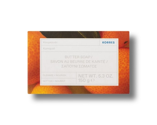 Korres Butter Soap Kumquat Σαπούνι Σώματος Κουμκουάτ, 150gr Korres Butter Soap Kumquat Σαπούνι Σώματος Κουμκουάτ, 150gr