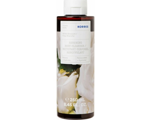 Korres Renewing Body Cleanser White Blossom Αφρόλουτρο Σώματος Λευκά Άνθη, 250ml Korres Renewing Body Cleanser White Blossom Αφρόλουτρο Σώματος Λευκά Άνθη, 250ml