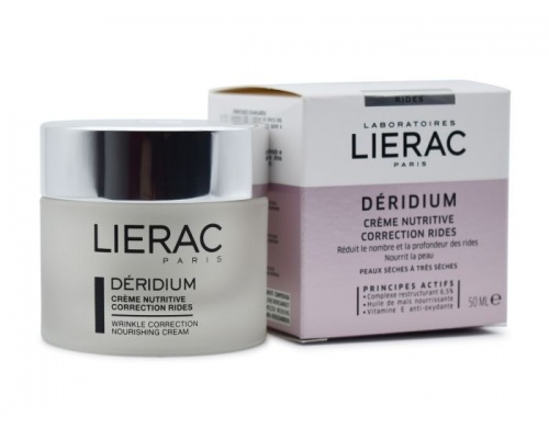 Lierac Deridium Wrinkle Correction Nourishing Cream Θρεπτική & Αντιρυτιδική Κρέμα Προσώπου, 50ml Lierac Deridium Wrinkle Correction Nourishing Cream Θρεπτική & Αντιρυτιδική Κρέμα Προσώπου, 50ml