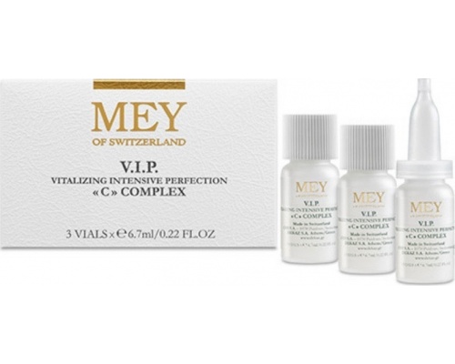 Dekaz Switzerland Mey, V.I.P. C Complex, Θεραπεία Αντιγήρανσης με Βιταμίνη C, 3x6.7ml Dekaz Switzerland Mey, V.I.P. C Complex, Θεραπεία Αντιγήρανσης με Βιταμίνη C, 3x6.7ml