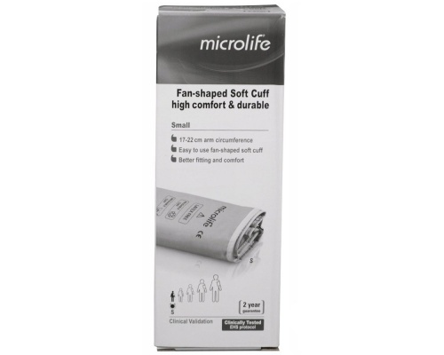Microlife Fan-Shaped Soft Cuff Περιχειρίδα Μπράτσου Small, 1τμχ Microlife Fan-Shaped Soft Cuff Περιχειρίδα Μπράτσου Small, 1τμχ