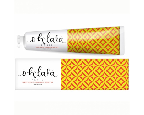 Ohlala Toothpaste Cinnamon Mint Οδοντόκρεμα με Γεύση Μέντα-Κανέλα, 75ml Ohlala Toothpaste Cinnamon Mint Οδοντόκρεμα με Γεύση Μέντα-Κανέλα, 75ml