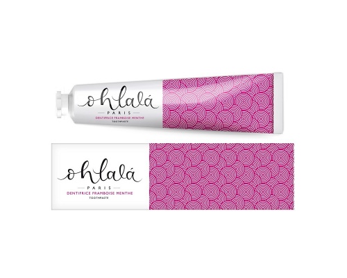 Ohlala Toothpaste Raspberry Mint Οδοντόκρεμα με Γεύση Μέντα-Βατόμουρο, 75ml Ohlala Toothpaste Raspberry Mint Οδοντόκρεμα με Γεύση Μέντα-Βατόμουρο, 75ml