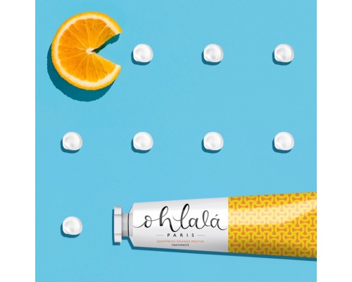 Ohlala Toothpaste Orange Mint Οδοντόκρεμα με Γεύση Μέντα-Πορτοκάλι, 75ml Ohlala Toothpaste Orange Mint Οδοντόκρεμα με Γεύση Μέντα-Πορτοκάλι, 75ml