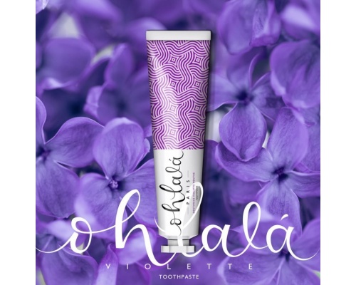 Ohlala Toothpaste Violet Mint Οδοντόκρεμα με Γεύση Μέντα-Βιολέτα, 75ml