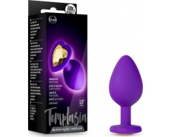 Blush Temptasia Bling Plug Medium Πρωκτική Σφήνα με Κόσμημα 8.2cm, 1τμχ Blush Temptasia Bling Plug Medium Πρωκτική Σφήνα με Κόσμημα 8.2cm, 1τμχ