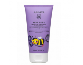 Apivita Mini Bees Gentle Kids Conditioner Μαλακτική Κρέμα Μαλλιών για Παιδιά με Μύρτιλο & Μέλι, 150ml