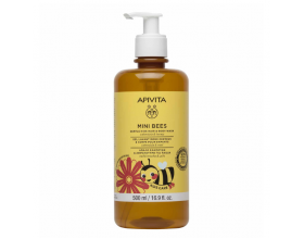Apivita Mini Bees Gentle Kids Hair & Body Wash Παιδικό Αφρόλουτρο & Σαμπουάν με Καλέντουλα & Μέλι, 500ml