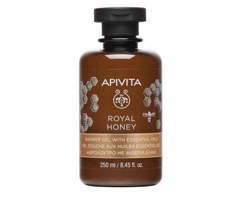 Apivita Royal Honey Shower Gel Αφρόλουτρο Με Αιθέρια Έλαια, 250ml Apivita Royal Honey Shower Gel Αφρόλουτρο Με Αιθέρια Έλαια, 250ml