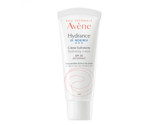 Avene Hydrance UV Rich Cream SPF30 Ενυδατική Κρέμα Πλούσιας Υφής, 40ml Avene Hydrance UV Rich Cream SPF30 Ενυδατική Κρέμα Πλούσιας Υφής, 40ml