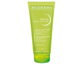 Bioderma Sebium Gel Moussant Actif Αφρίζον Τζελ Καθαρισμού για Λιπαρές επιδερμίδες με Τάση Ακμής, 200ml Bioderma Sebium Gel Moussant Actif Αφρίζον Τζελ Καθαρισμού για Λιπαρές επιδερμίδες με Τάση Ακμής, 200ml