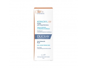 Ducray Keracnyl UV Anti-Blemish SPF50 Λεπτόρρευστη Κρέμα Κατά των Ατελειών, 50ml