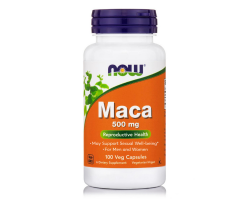 Now Foods Maca 500mg Συμπλήρωμα Διατροφής για την Σεξουαλική Υγεία, 100 κάψουλες Now Foods Maca 500mg Συμπλήρωμα Διατροφής για την Σεξουαλική Υγεία, 100 κάψουλες