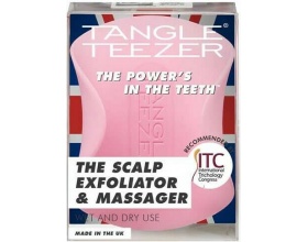 Tangle Teezer The Scalp Exfoliator & Massager Pink Βούρτσα για Απολέπιση & Αναζωογόνηση του Τριχωτού της Κεφαλής, 1τμχ