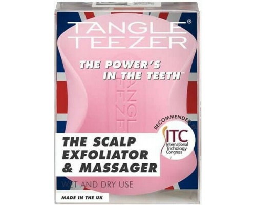 Tangle Teezer The Scalp Exfoliator & Massager Pink Βούρτσα για Απολέπιση & Αναζωογόνηση του Τριχωτού της Κεφαλής, 1τμχ Tangle Teezer The Scalp Exfoliator & Massager Pink Βούρτσα για Απολέπιση & Αναζωογόνηση του Τριχωτού της Κεφαλής, 1τμχ